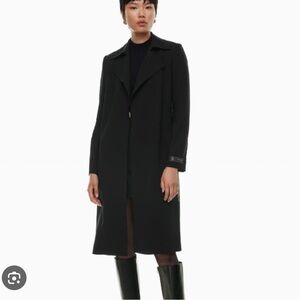 Babaton New Arira Black Trench Small
